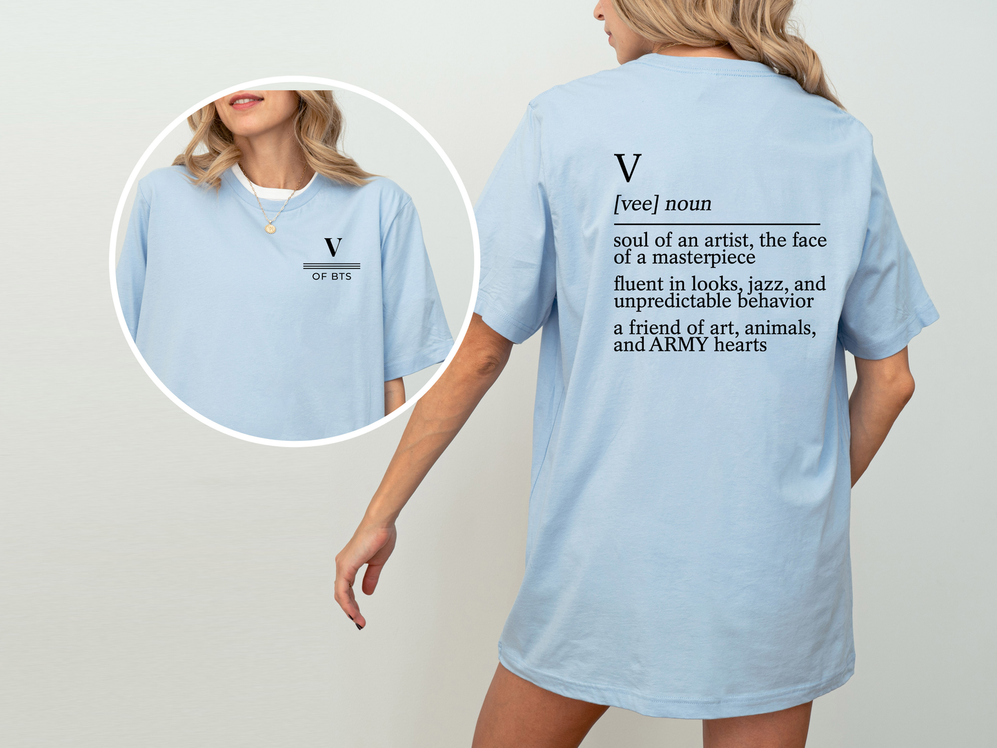 V of BTS Definition T-Shirt |