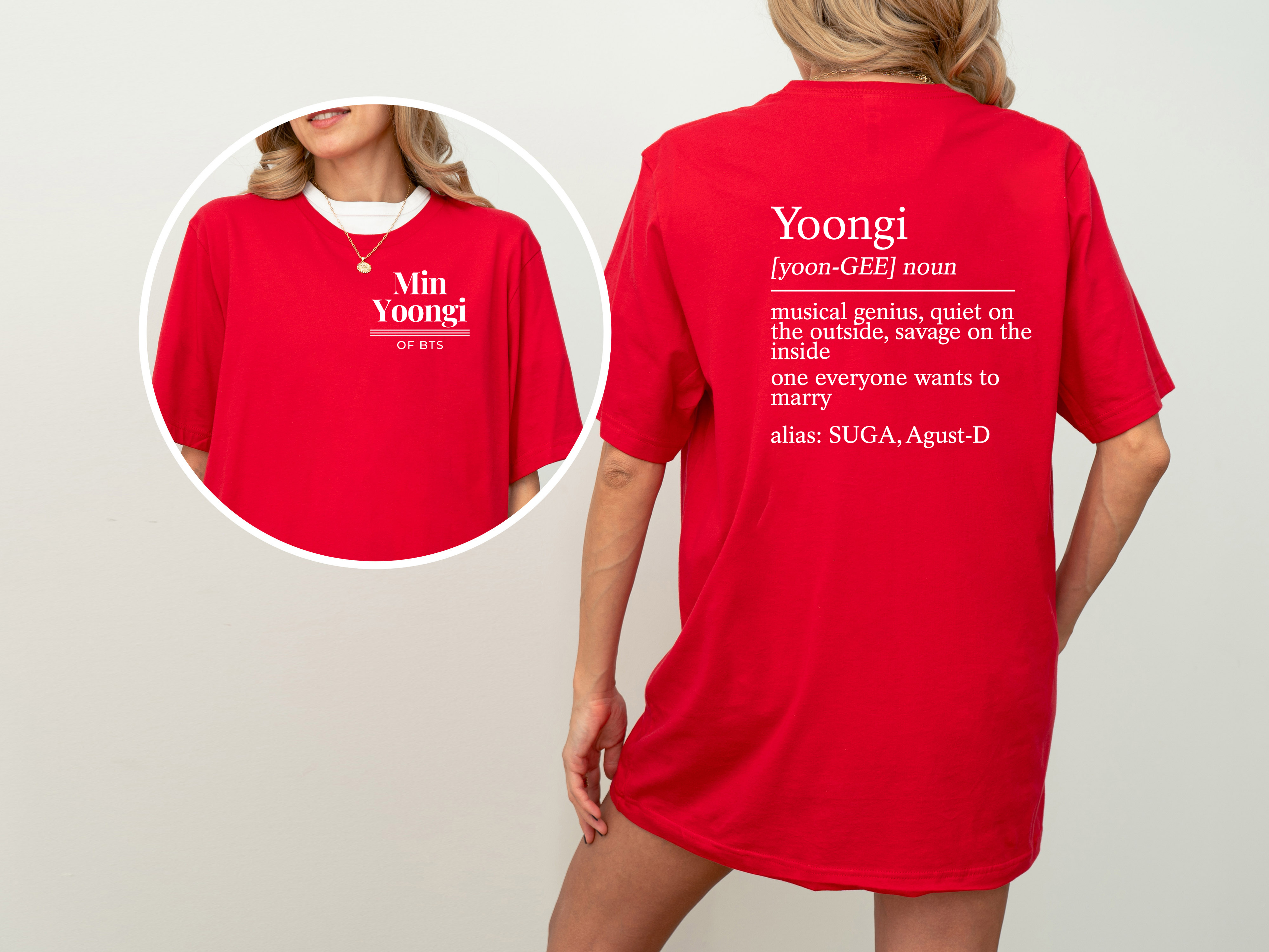 Min Yoongi BTS T-Shirt