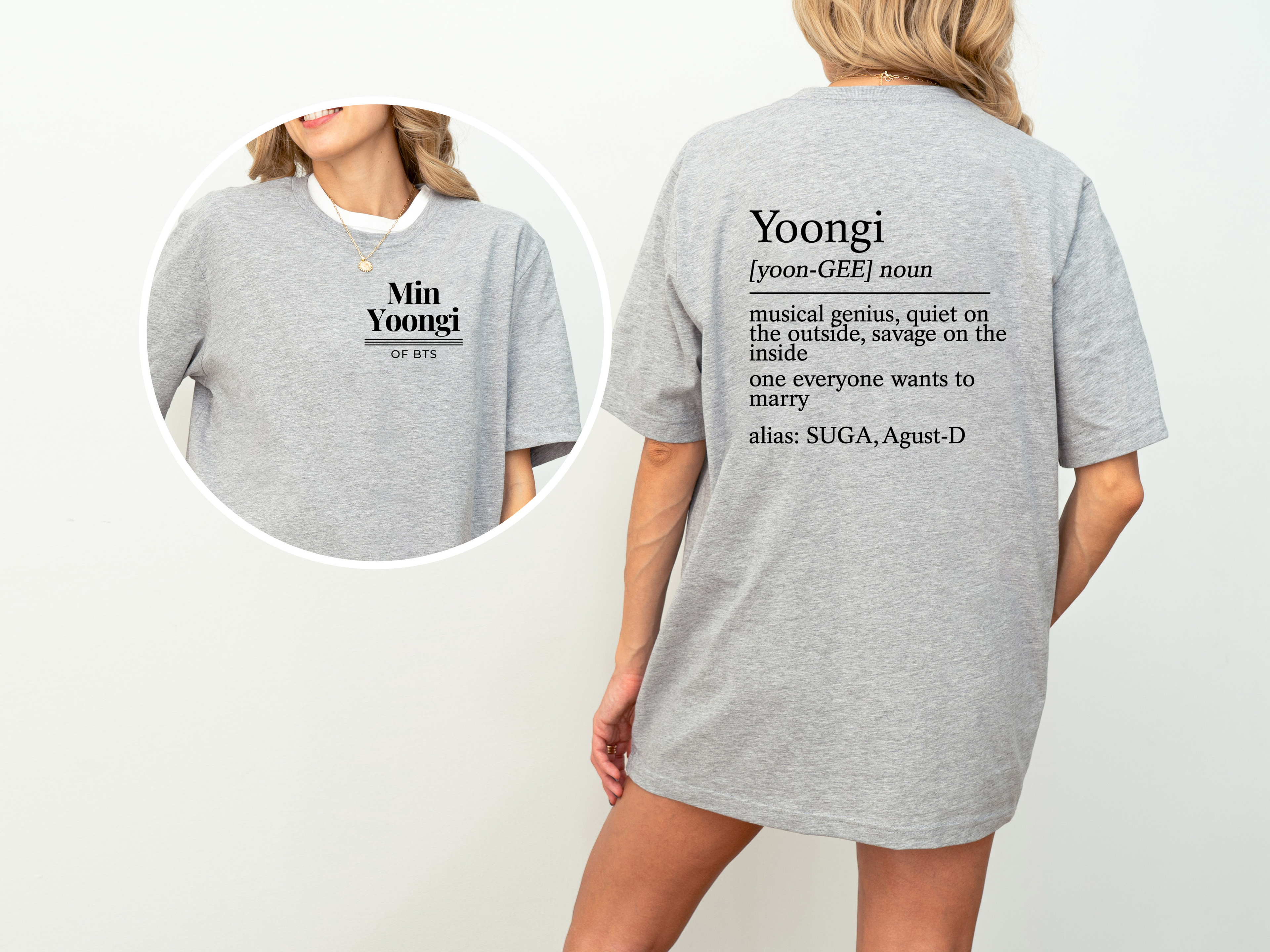Min Yoongi BTS T-Shirt