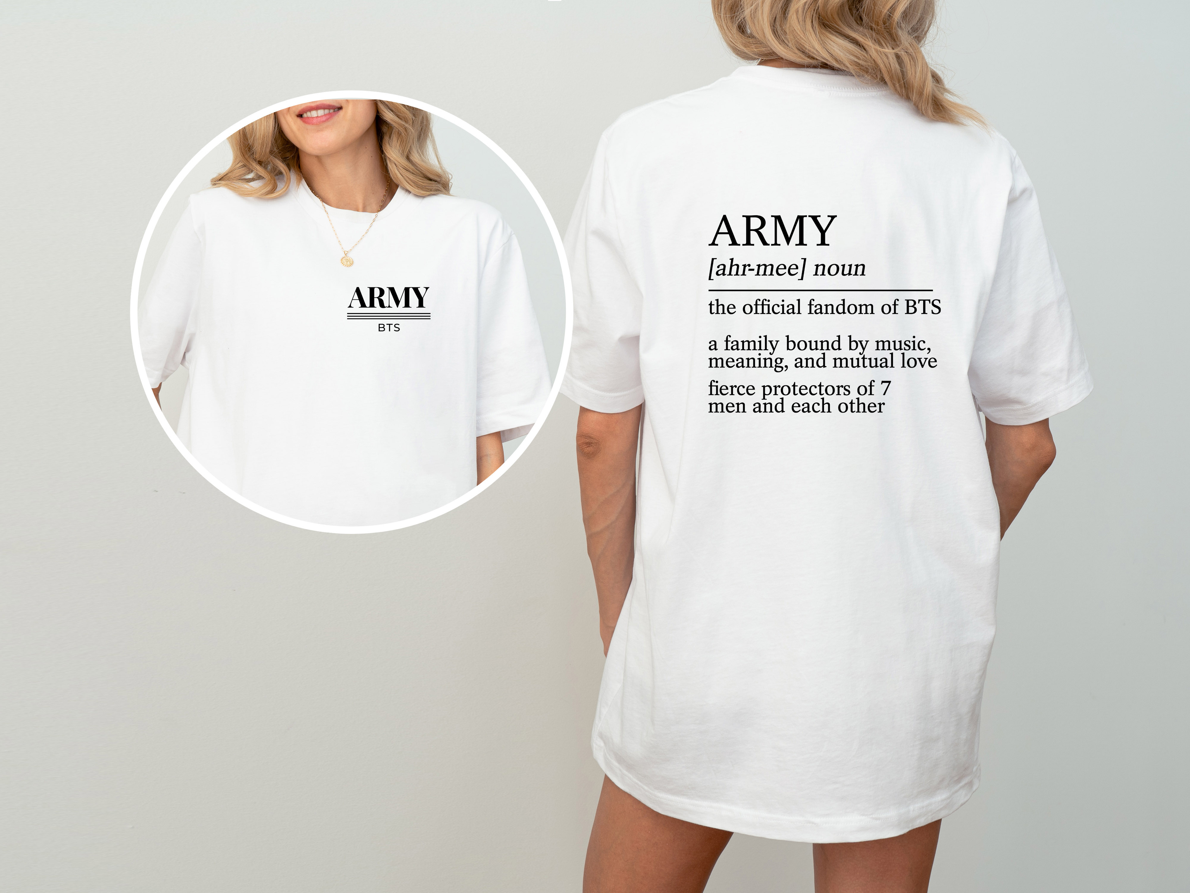 Army (BTS) Definition Graphic Tee