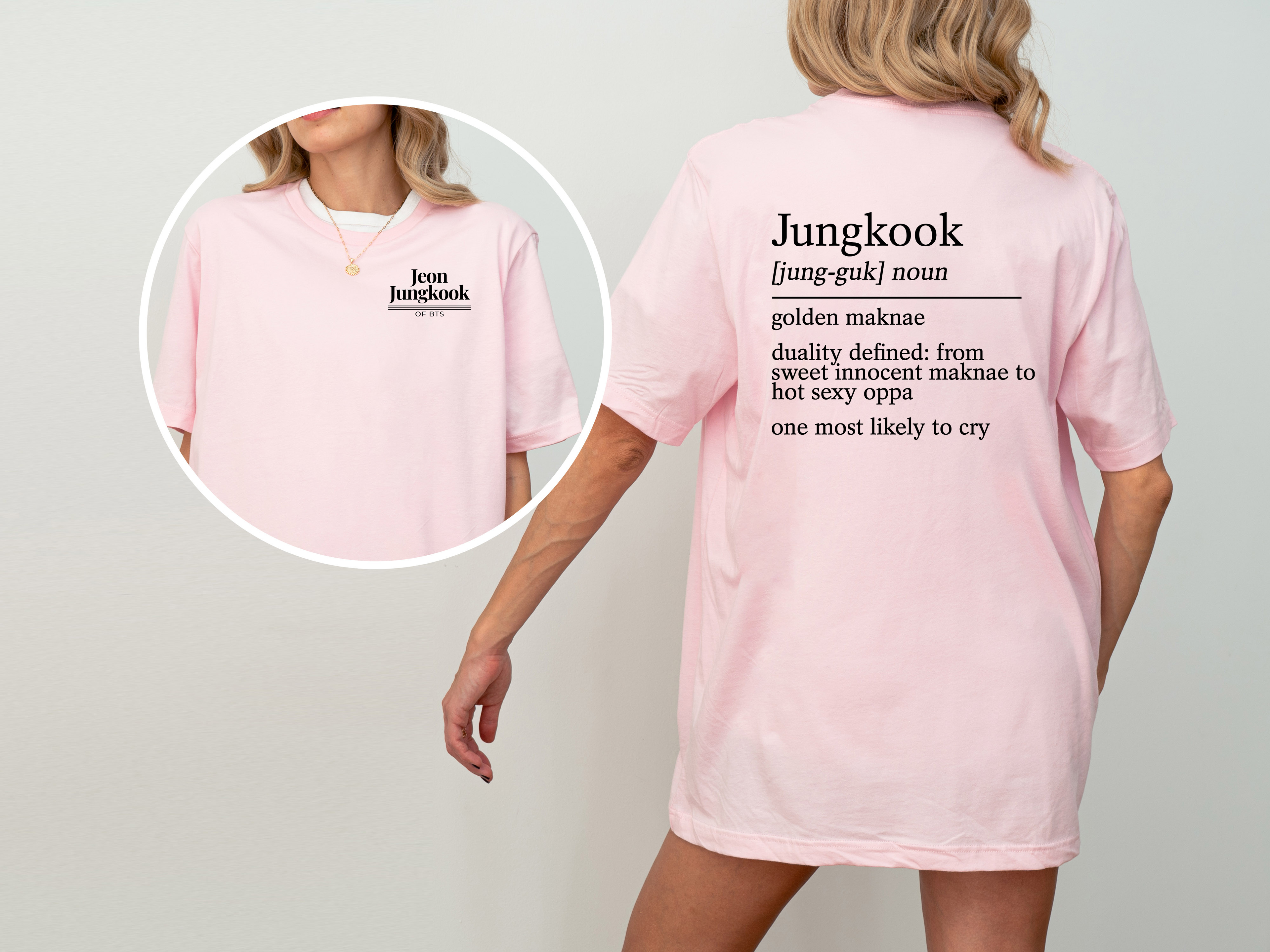 Jungkook BTS Definition T-Shirt