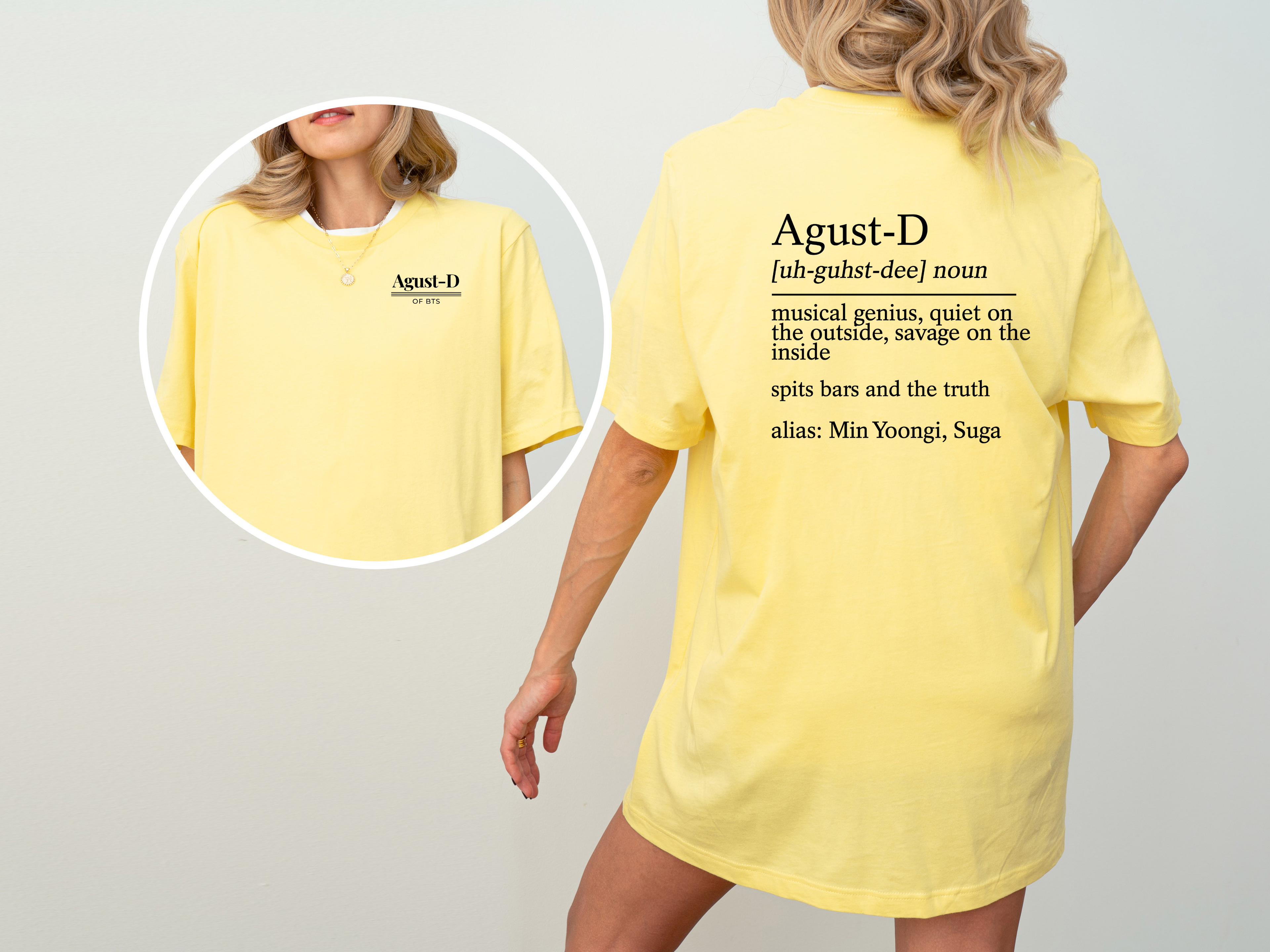 AGUST-D of BTS T-Shirt