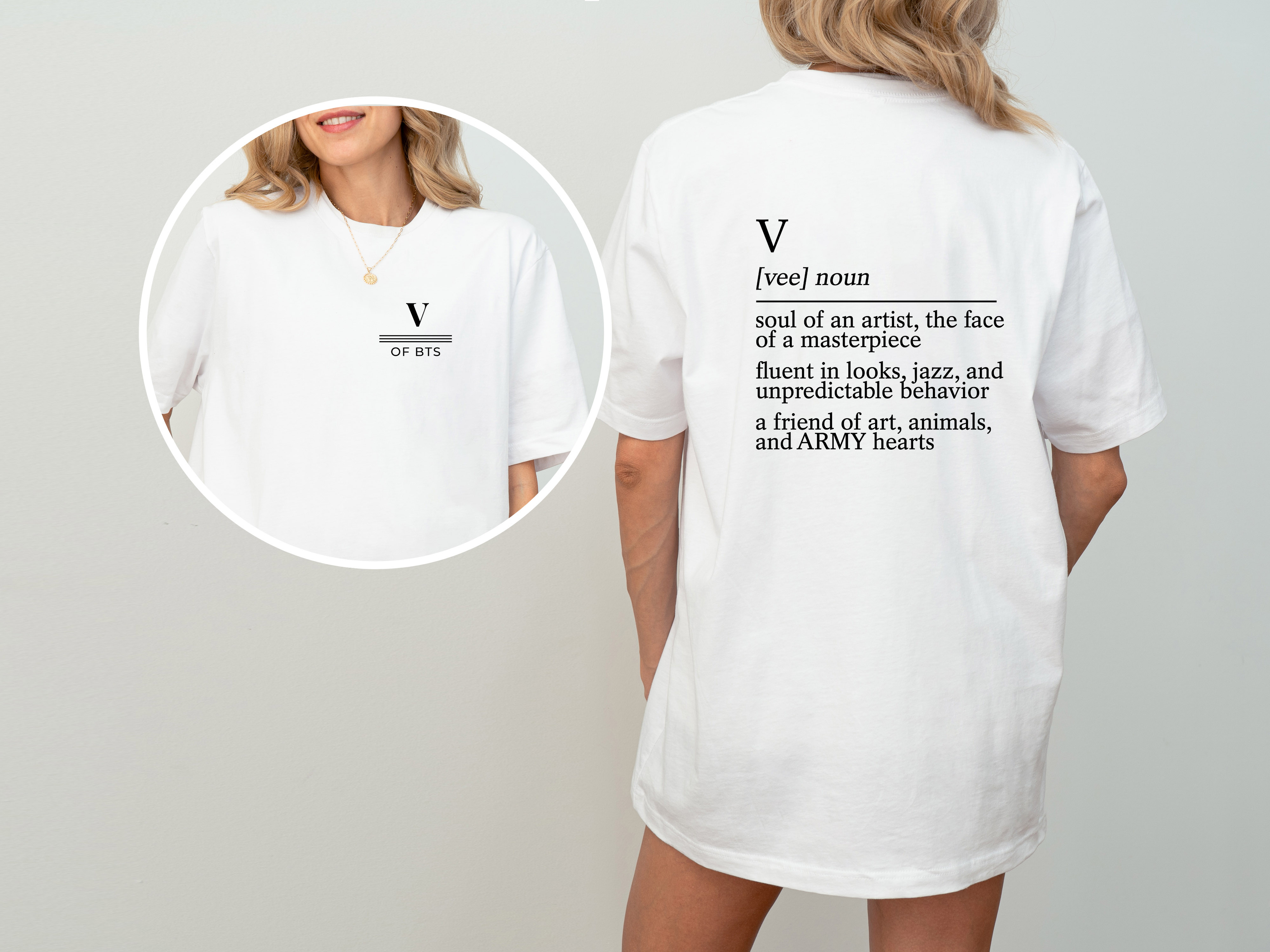 V of BTS Definition T-Shirt |