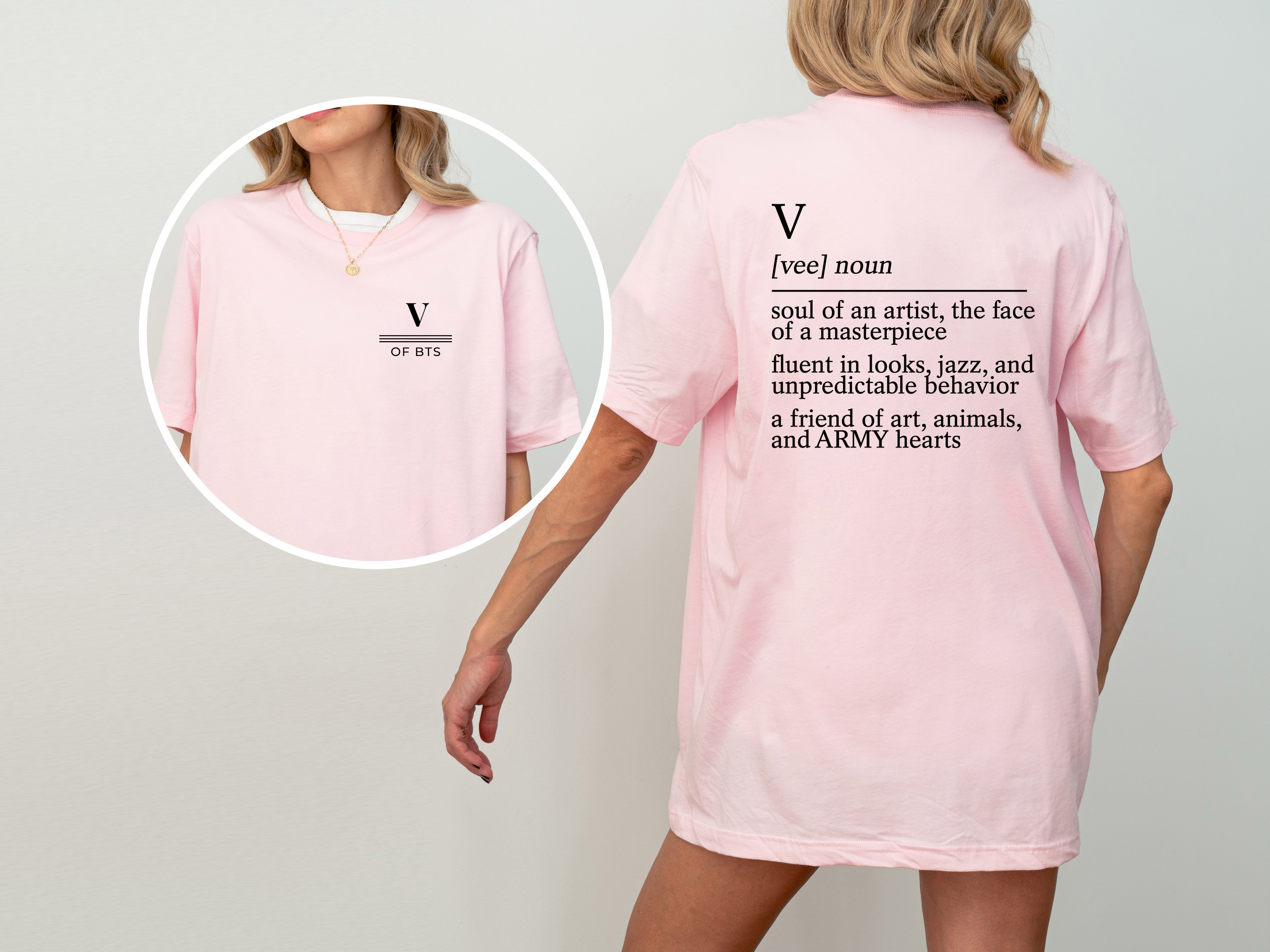 V of BTS Definition T-Shirt |