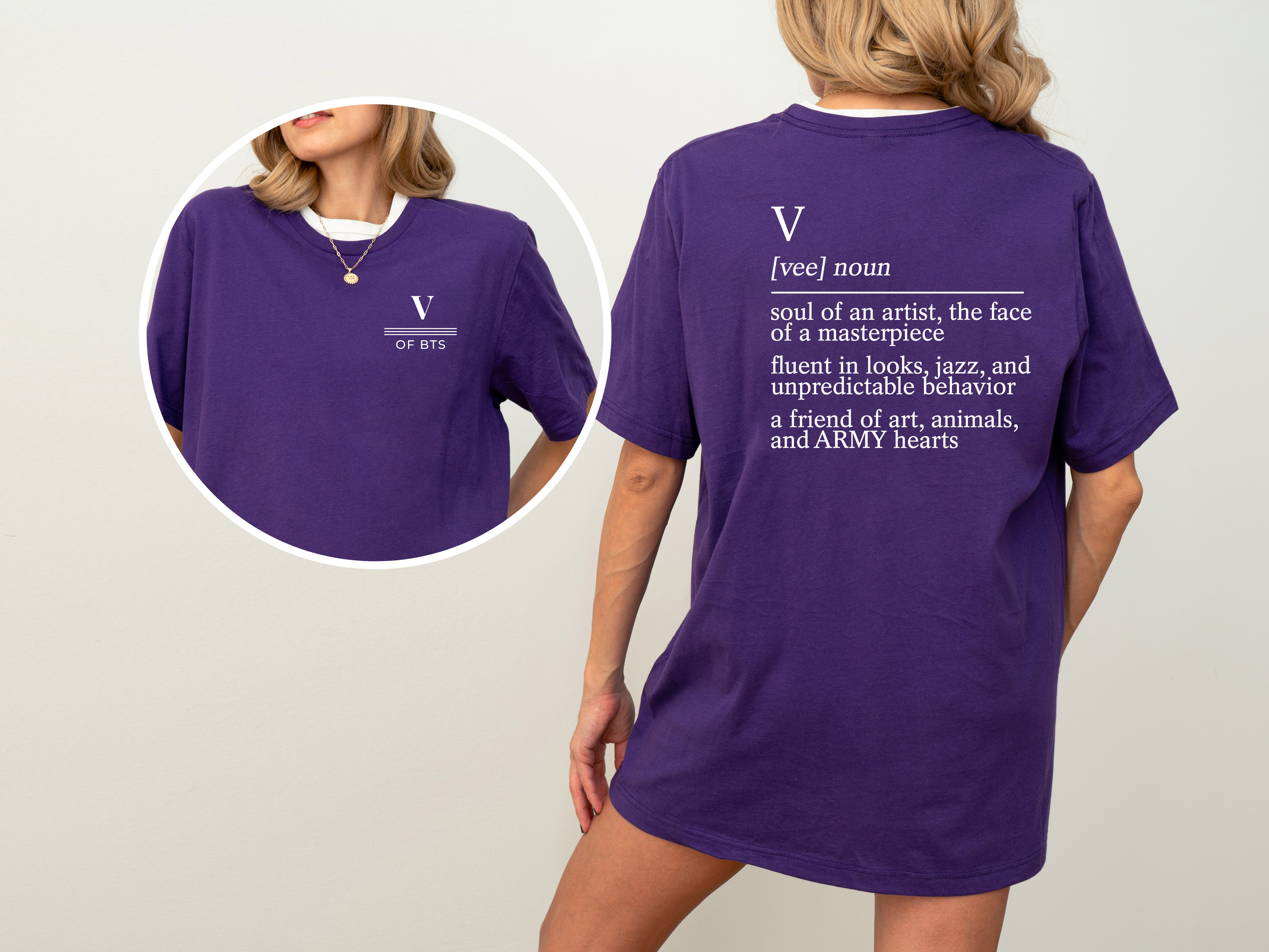 V of BTS Definition T-Shirt |