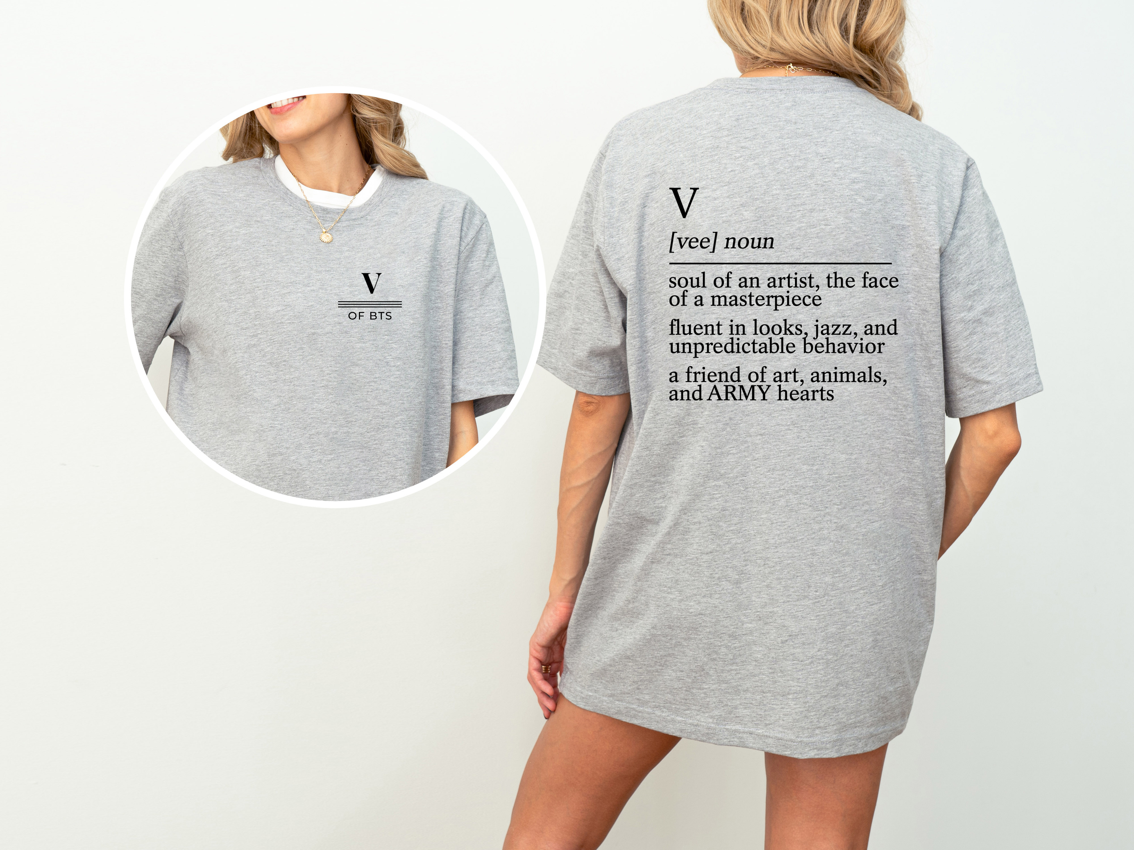 V of BTS Definition T-Shirt |