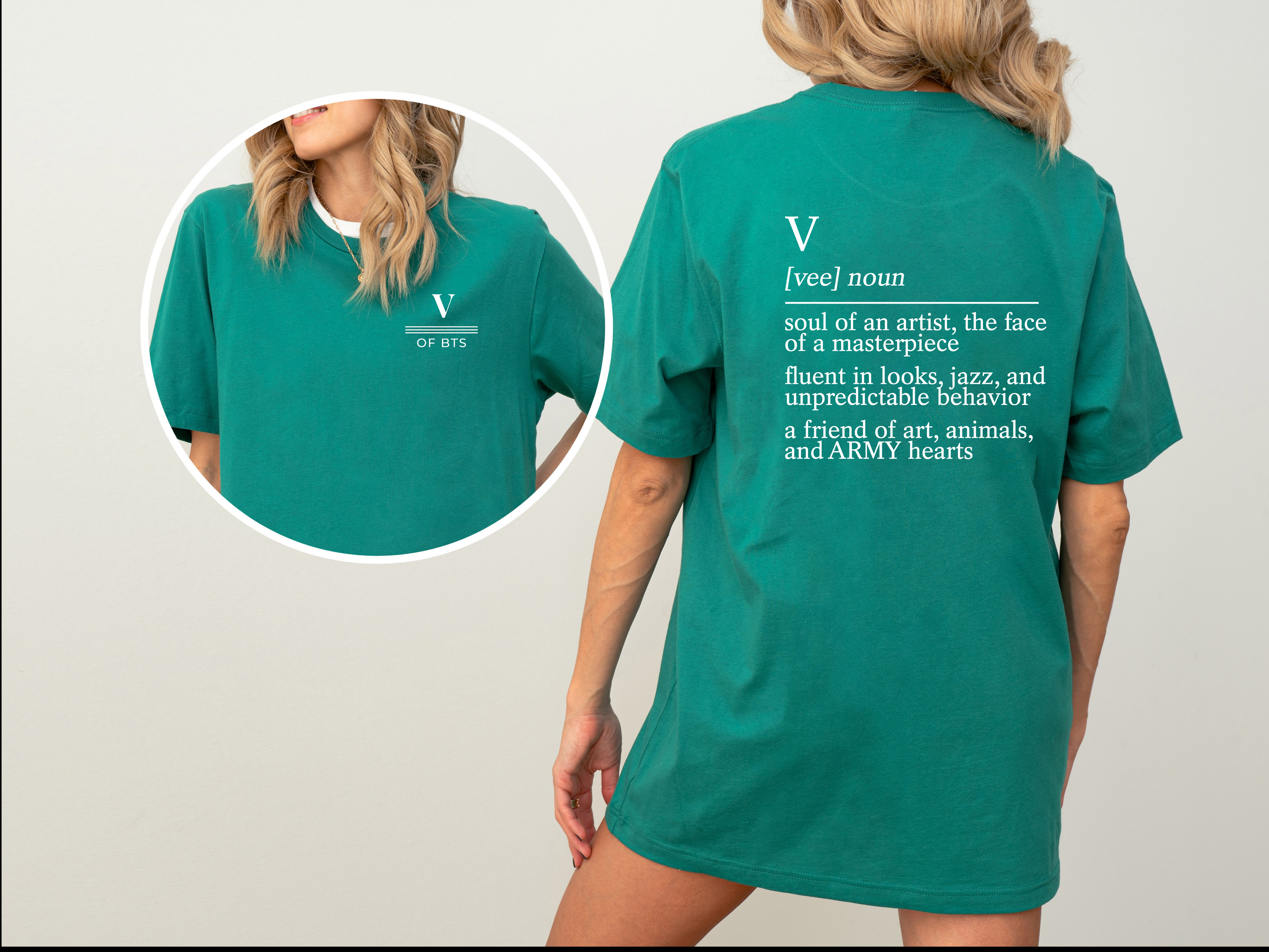 V of BTS Definition T-Shirt |