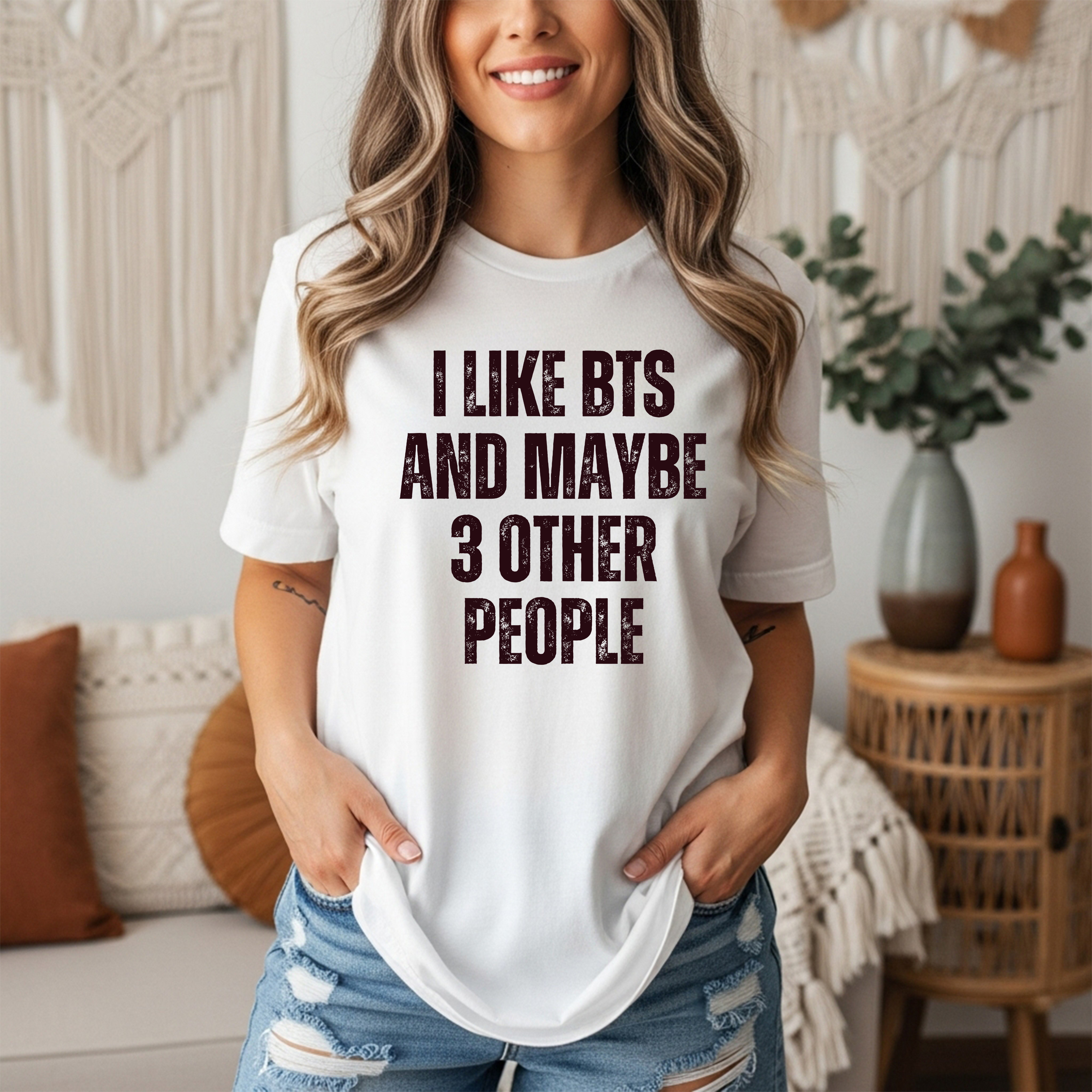I Like BTS and Maybe 3 Other People - Funny BTS Fan T-Shirt – ARMY Gift Tee