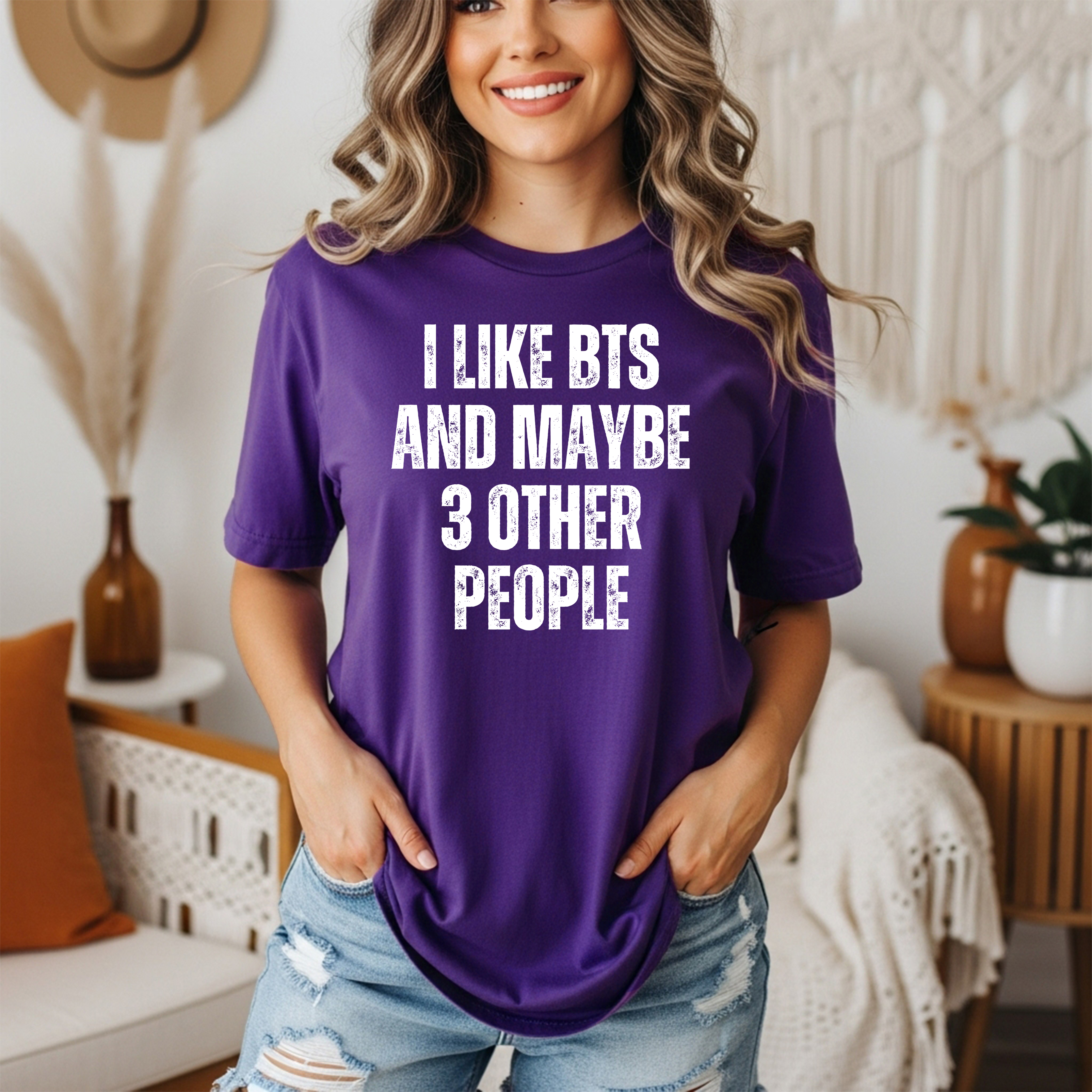 I Like BTS and Maybe 3 Other People - Funny BTS Fan T-Shirt – ARMY Gift Tee